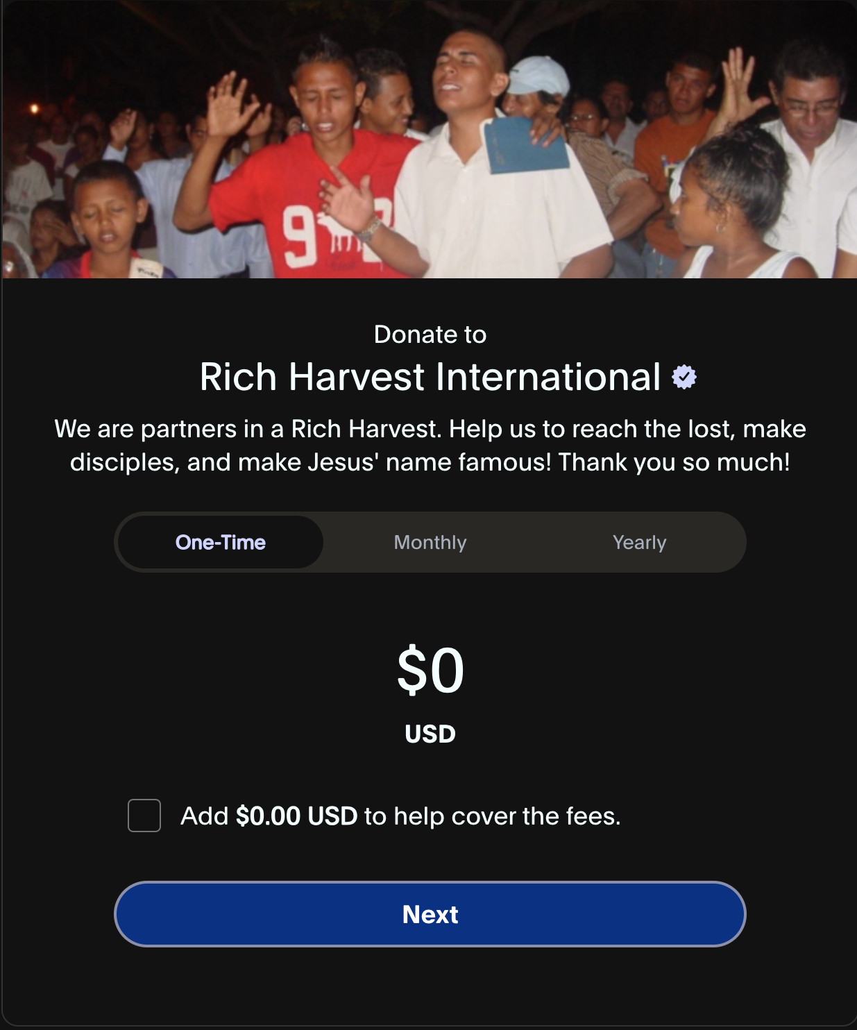 Donate using Paypal